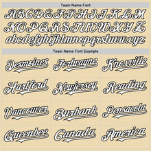 Загрузить изображение в средство просмотра галереи, Custom Cream White Gold Red-Black 3D Urban City Edition Sports Authentic Baseball Jersey