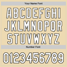 Загрузить изображение в средство просмотра галереи, Custom Cream White Gold Red-Black 3D Urban City Edition Sports Authentic Baseball Jersey