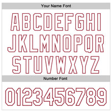 Загрузить изображение в средство просмотра галереи, Custom White Cardinal-Black 3D Urban City Edition Sports Authentic Baseball Jersey