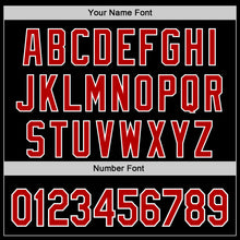 Загрузить изображение в средство просмотра галереи, Custom Black Red Blue Cream-White 3D Urban City Edition Sports Authentic Baseball Jersey