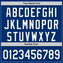 Загрузить изображение в средство просмотра галереи, Custom Blue White-Red 3D Urban City Edition Sports Authentic Baseball Jersey