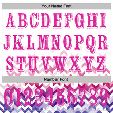 Load image into Gallery viewer, Custom White Deep Pink-Purple 3D Pink Ribbon Breast Cancer Awareness Women Health Care Support Sports Pullover Sweatshirt Hoodie