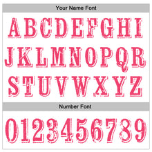 Load image into Gallery viewer, Custom White Neon Pink 3D Pink Ribbon Breast Cancer Awareness Women Health Care Support Sports Pullover Sweatshirt Hoodie