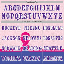 Charger l'image dans la galerie, Custom Light Pink Purple Pink-White 3D Pink Ribbon Breast Cancer Awareness Women Health Care Support Sports Pullover Sweatshirt Hoodie