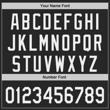 Load image into Gallery viewer, Custom Black-White Authentic Baseball Jersey