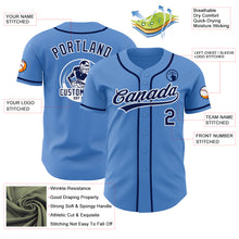 Загрузить изображение в средство просмотра галереи, Custom Powder Blue Navy-White Authentic Baseball Jersey