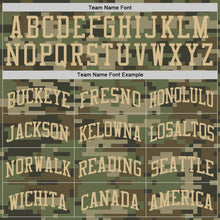 Загрузить изображение в средство просмотра галереи, Custom Camo Vegas Gold-Olive Round Neck Sublimation Salute To Service Basketball Suit Jersey