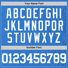 Load image into Gallery viewer, Custom Light Blue White Line Round Neck Sublimation Basketball Suit Jersey