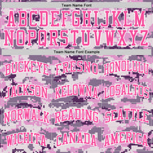 Charger l'image dans la galerie, Custom Camo Pink-White Round Neck Sublimation Salute To Service Basketball Suit Jersey