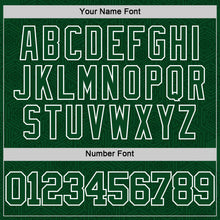 Laden Sie das Bild in den Galerie-Viewer, Custom Green White Geometric Shape Round Neck Sublimation Basketball Suit Jersey