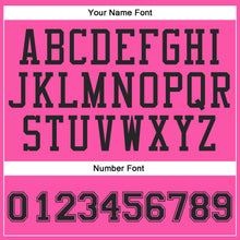 Загрузить изображение в средство просмотра галереи, Custom Pink Black Round Neck Suit Basketball Jersey