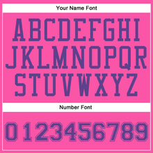 Загрузить изображение в средство просмотра галереи, Custom Pink Purple Round Neck Suit Basketball Jersey