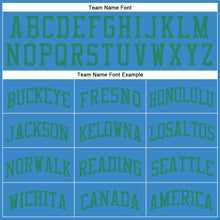 Загрузить изображение в средство просмотра галереи, Custom Blue Kelly Green Round Neck Suit Basketball Jersey