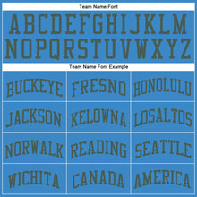 Laden Sie das Bild in den Galerie-Viewer, Custom Blue Green Round Neck Suit Basketball Jersey