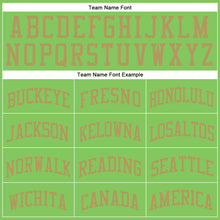 Laden Sie das Bild in den Galerie-Viewer, Custom Neon Green Old Gold Round Neck Suit Basketball Jersey