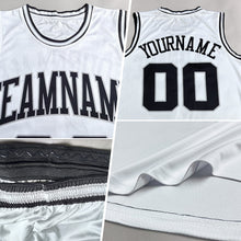 Laden Sie das Bild in den Galerie-Viewer, Custom Navy Kelly Green Round Neck Suit Basketball Jersey