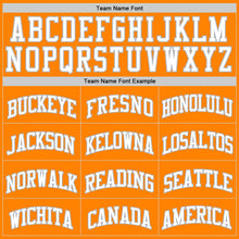 Charger l'image dans la galerie, Custom Bay Orange White-Gray Authentic Basketball Jersey