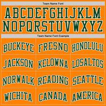 Charger l'image dans la galerie, Custom Bay Orange Green-White Authentic Basketball Jersey