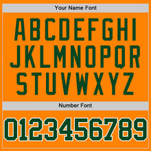 Charger l'image dans la galerie, Custom Bay Orange Green-White Authentic Basketball Jersey