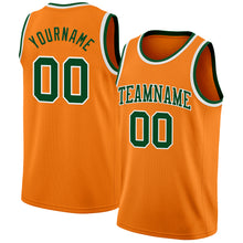 Charger l'image dans la galerie, Custom Bay Orange Green-White Authentic Basketball Jersey
