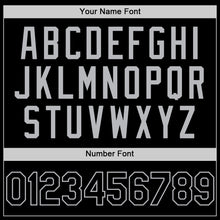 Загрузить изображение в средство просмотра галереи, Custom Black Gray Authentic Sleeveless Baseball Jersey