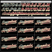 Загрузить изображение в средство просмотра галереи, Custom Black Vintage USA Flag-Cream Authentic Sleeveless Baseball Jersey