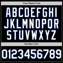 Charger l'image dans la galerie, Custom Black White-Royal Mesh Authentic Throwback Baseball Jersey