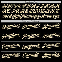 Charger l'image dans la galerie, Custom Black Cream Mesh Authentic Throwback Baseball Jersey