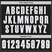 Загрузить изображение в средство просмотра галереи, Custom Black White-Gray Authentic Baseball Jersey