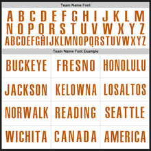 Загрузить изображение в средство просмотра галереи, Custom Black White-Texas Orange Authentic Baseball Jersey