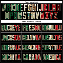 Laden Sie das Bild in den Galerie-Viewer, Custom Black Vintage Mexican Flag-Cream Mesh Authentic Throwback Baseball Jersey