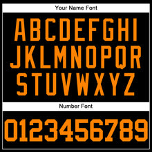 Laden Sie das Bild in den Galerie-Viewer, Custom Black Bay Orange Mesh Authentic Throwback Baseball Jersey