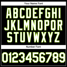 Charger l'image dans la galerie, Custom Stitched Black White-Neon Green Sports Pullover Sweatshirt Hoodie