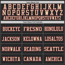 Laden Sie das Bild in den Galerie-Viewer, Custom Black Crimson-Cream Mesh Authentic Football Jersey