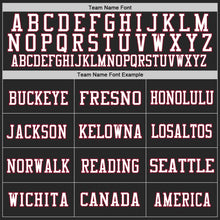 Laden Sie das Bild in den Galerie-Viewer, Custom Black Crimson-White Mesh Authentic Football Jersey