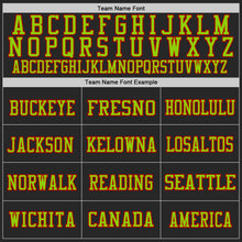 Load image into Gallery viewer, Custom Black Neon Green-Red Mesh Authentic Football Jersey