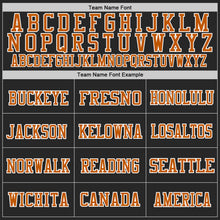 Laden Sie das Bild in den Galerie-Viewer, Custom Black Teal-Texas Orange Mesh Authentic Football Jersey