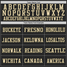 Laden Sie das Bild in den Galerie-Viewer, Custom Black Olive-Cream Mesh Authentic Football Jersey