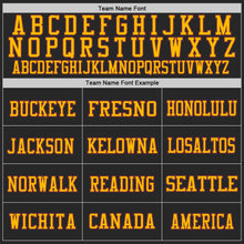 Загрузить изображение в средство просмотра галереи, Custom Black Gold-Burgundy Mesh Authentic Football Jersey