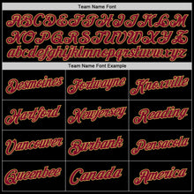 Загрузить изображение в средство просмотра галереи, Custom Black Maroon-Old Gold Authentic Throwback Basketball Jersey