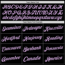 Загрузить изображение в средство просмотра галереи, Custom Black Light Purple Authentic Throwback Basketball Jersey