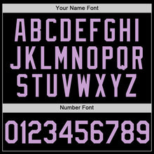 Загрузить изображение в средство просмотра галереи, Custom Black Light Purple Authentic Throwback Basketball Jersey