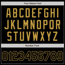 Загрузить изображение в средство просмотра галереи, Custom Black Old Gold Authentic Baseball Jersey