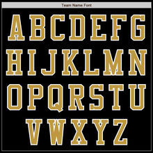 Загрузить изображение в средство просмотра галереи, Custom Black Old Gold-White Authentic Baseball Jersey