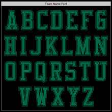 Загрузить изображение в средство просмотра галереи, Custom Black Kelly Green Authentic Baseball Jersey