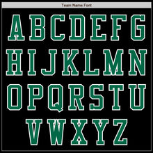 Загрузить изображение в средство просмотра галереи, Custom Black Kelly Green-White Authentic Baseball Jersey