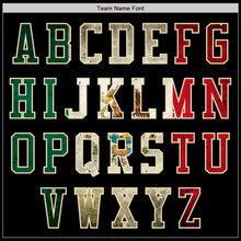 Laden Sie das Bild in den Galerie-Viewer, Custom Black Vintage Mexican Flag-Cream Authentic Baseball Jersey