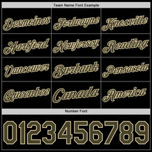 Загрузить изображение в средство просмотра галереи, Custom Black Olive-Cream Authentic Basketball Jersey