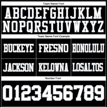 Load image into Gallery viewer, Custom Black White-Gray Authentic Football Jersey