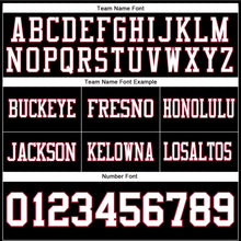 Load image into Gallery viewer, Custom Black White-Cardinal Authentic Football Jersey